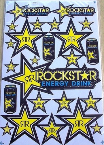Adesivi rockstar - adesivi,