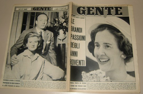 Gente 1964 fabiola tullio - gente, 1964/22=fabiola=tullio