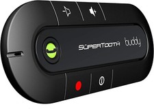 SuperTooth Buddy Kit Vivavoce Bluetooth per Auto Nero