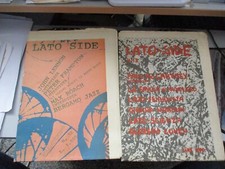 lotto 2 riviste musicali LATO SIDE 1977 (n. 12 e 13) - LENNON FRAMPTON NANNINI