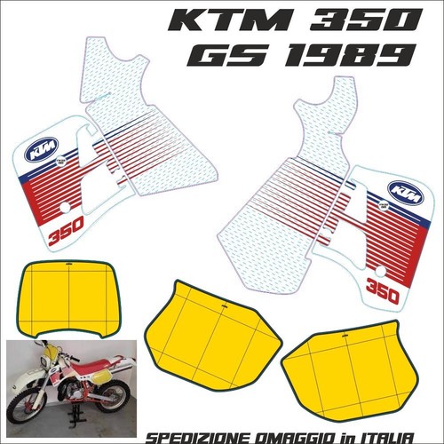 Adesivi grafica ktm 350 - ktm, gs