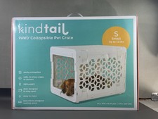 Kindtail Cassa Portatile per Animali Domestici Cuccia Trasportatore Blu Chiaro Piccolo Cane Gatto Vendita al Dettaglio $140