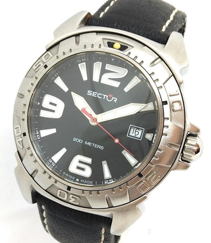 Sector dive watch black dial - watch,