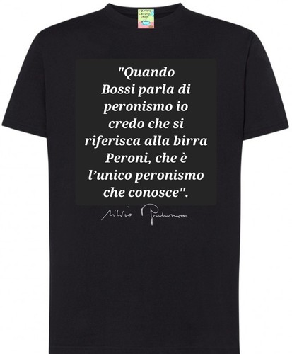 Shirt berlusconi bossi - t-shirt,