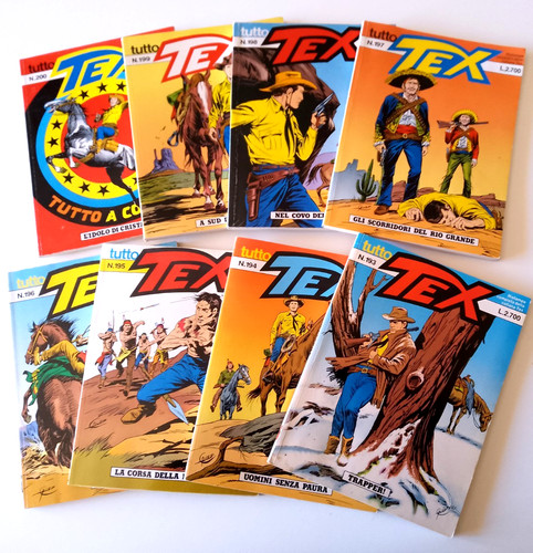 Tex lotto albi tutto - tex,
