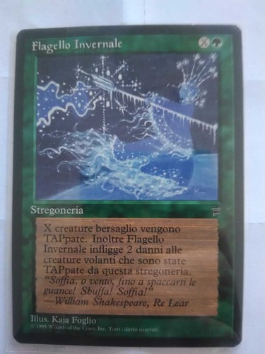 Carte mtg magic winter - mtg, "