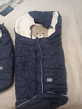 Sacco Termico Per Passeggino Nuvita, 100 X 45 Cm, Da 6 A 35 Mesi,Blu