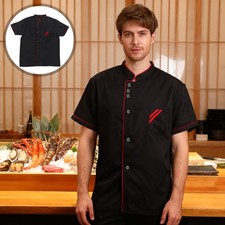  Camice da cuoco nero a