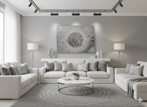 Quadro moderno mandala - quadro,