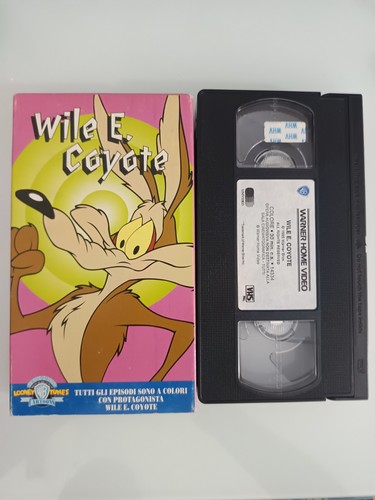 Vhs wile coyote looney - vhs, e.coyote