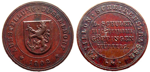 Medaglia esposizione - medaglia,