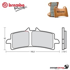 Coppia pastiglie freno Brembo