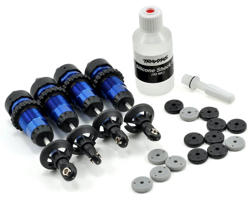 Ammortizzatore traxxas gtr blu - ammortizzatore,