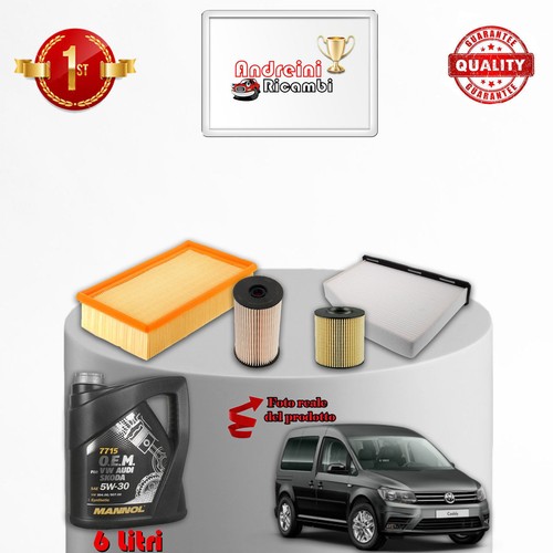 Kit tagliando filtri olio vw - kit, e