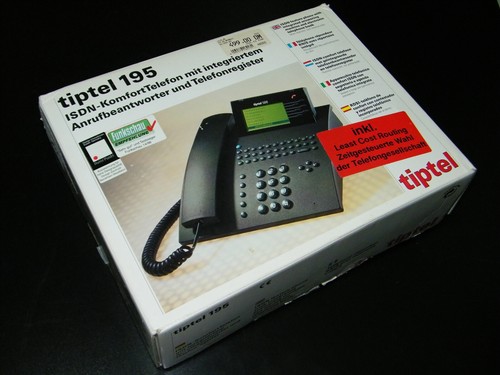 Tiptel 195 isdn telefono con - isdn,