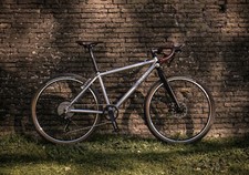 Klein Pulse, restaurata come bici gravel, con ruote 27.5"