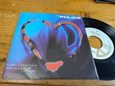 7"  ITALY 1981 The Police – Every Little Thing She Does Is Magic