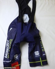Pantaloncini sportivi Bahrain Merida con pettorina (M) #577