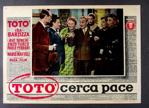 Fotobusta toto cerca pace - toto',