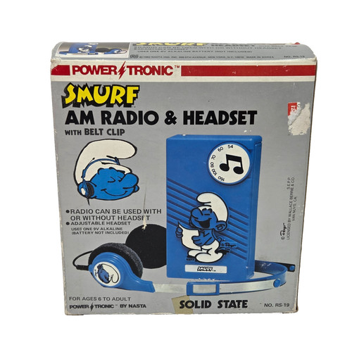 Radio puffi vintage - radio, am