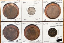 Lotto monete Irlanda: 1942 -