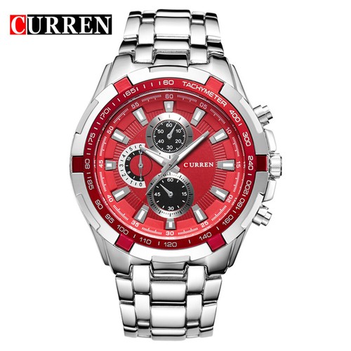 Orologio uomo curren acciaio - orologio,