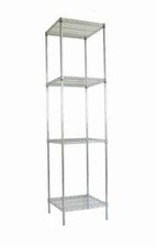 SCAFFALE IN METALLO CROMATO CODICE WR1703