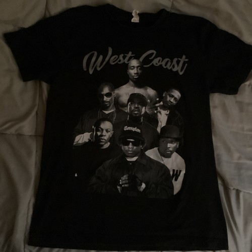 West coast rappers tshirt - rappers,
