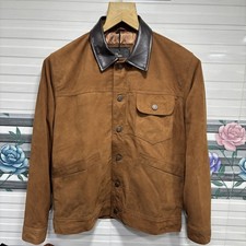 Giacca camionista uomo marrone