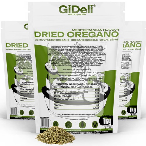 Origano foglie essiccate - foglie,