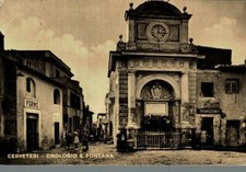 Roma Cerveteri Orologio e Fontana , Forno, Vini F. Grande  spedita