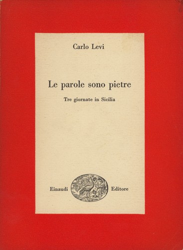 Libro parole sono pietre - le,