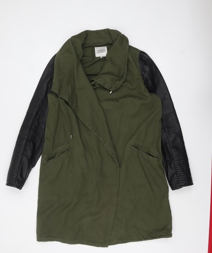 Cappotto lungo donna verde