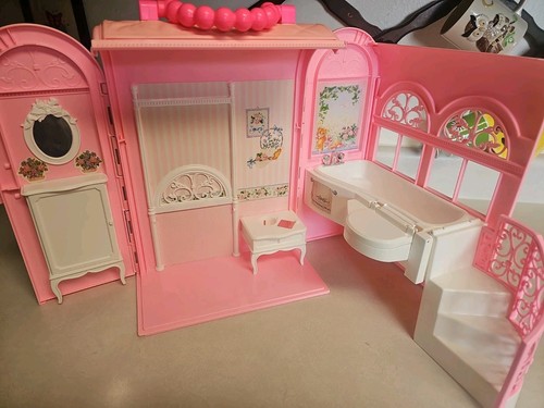 Barbie 1998 vintage - vintage, letto