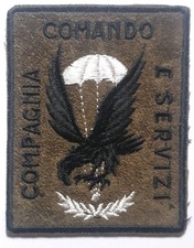 Scudetto Omerale Paracadutisti Compagnia Comando e Servizi. Folgore