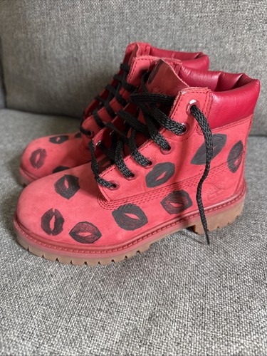 Stivali timberland dipinti - stivali,