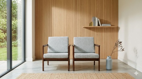 Coppia poltrone moderne - di,