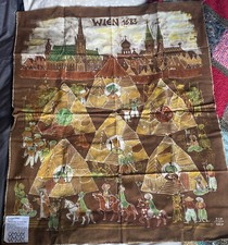 Grande Batik Dolker gambone vietri Arte Italiana Tedesca Wien 1683 100x86cm