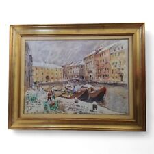 QUADRO MILANO SCOMPARSA [...] - ANTONELLO ZECCA COLORE ACQUERELLO SU CARTA