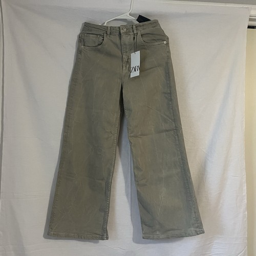Jeans culotte dritti vita - , alta