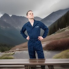 Raro vintage overall - il, us