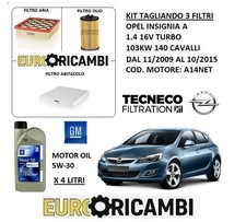 TAGLIANDO 3 FILTRI E OLIO