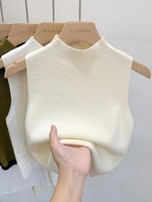WOMENS KNITTED TANK TOP