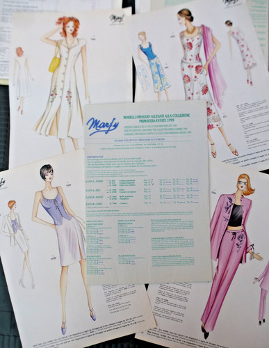 Cartamodello moda marfy - moda,