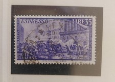 Francobolli Italia 1948 - Risorgimento Espresso - Lire 35 Usato