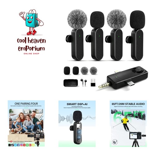 Microfoni wireless lavalier - microfoni,