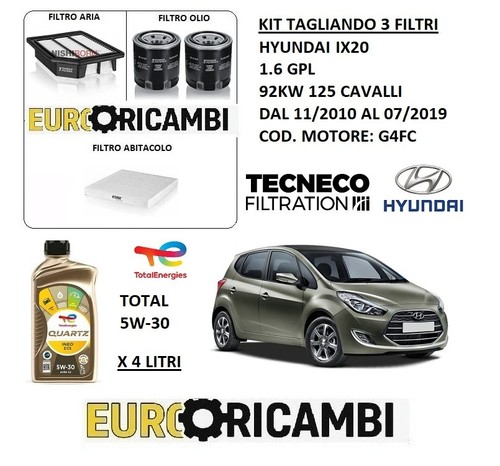 Kit tagliando filtri - kit,
