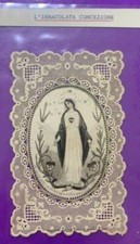 SANTINO HOLY CARD MERLETTATO