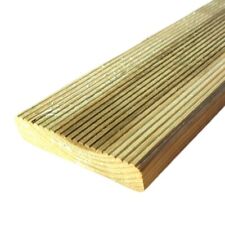 Pavimento Legno Da Esterno Decking Pino Impregnato Autoclave mm 20 x 90 x 3000