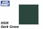 H320 Drak Green Semi-Gloss (10